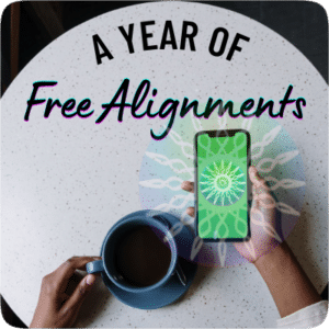 A year of free healing alignments - from Elma Mayer & Now Healing
