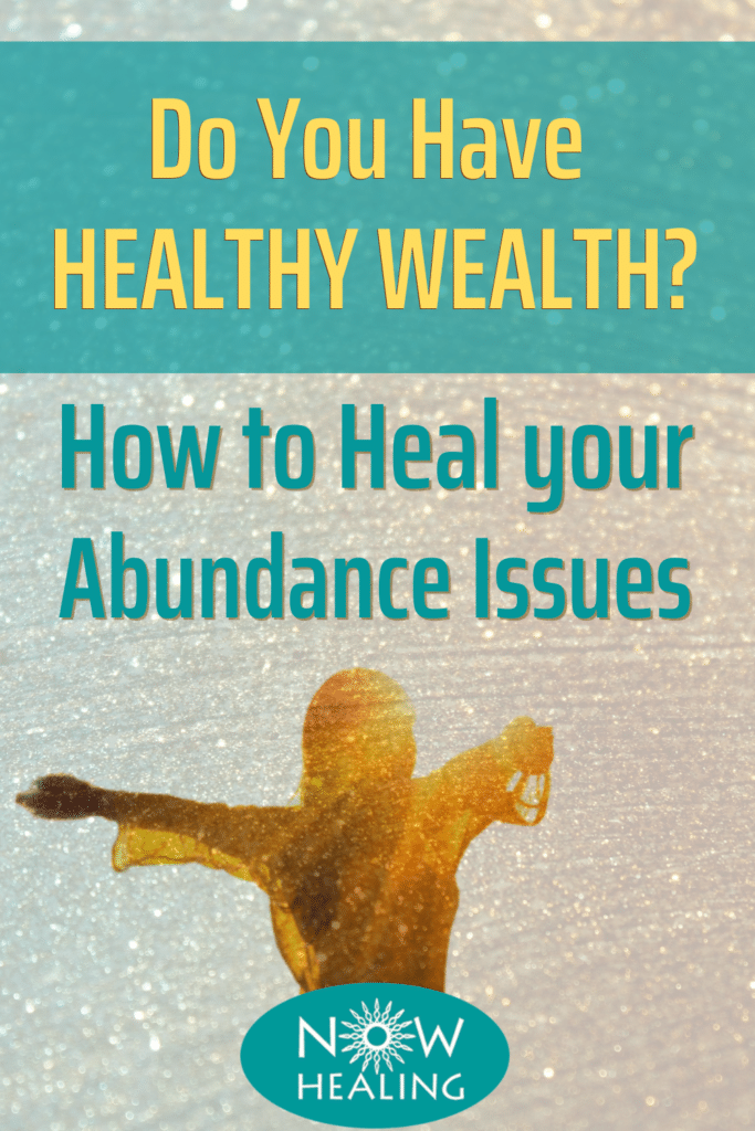 Healthy Wealth - Guided Healing - Now Healing with Elma Mayer. Beyond Law of Attraction, Manifesting, Affirmations, or Visualization, this is true energetic healing. Learn how to heal your abundance issues with instant-energy-morphic-healing.